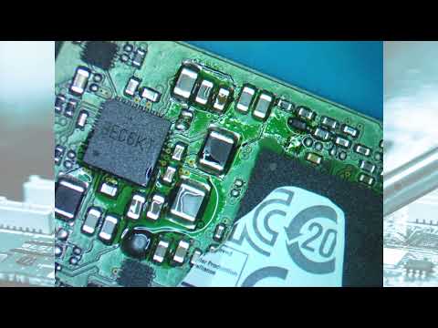 Reparatur einer M2.SSDs, Austausch von defektem Kondensator (M2.SSD repair - Damaged capacitor)