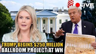 “White House Renovation Sparks Controversy: Trump’s Private Ballroom Revealed”