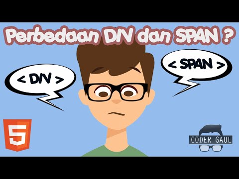 Video: Perbedaan Antara Div Dan Span