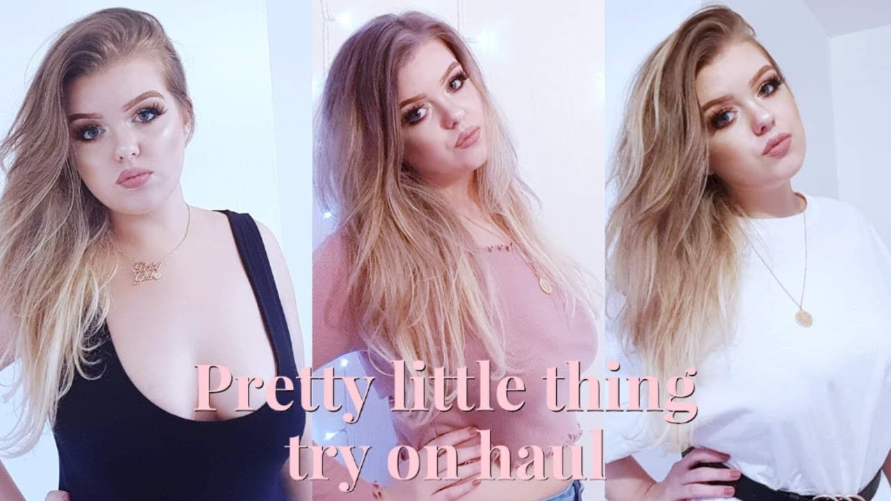 PRETTY LITTLE THING BASICS TRY ON HAUL| SHANNAN ROSE