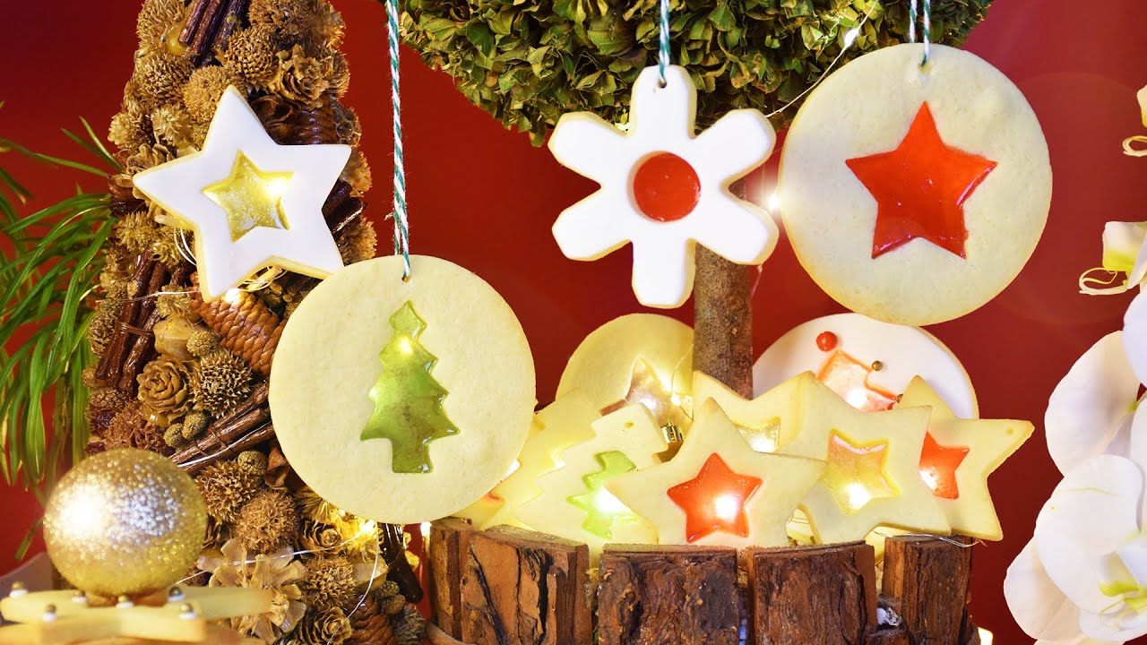 BISCOITO VITRAL DE NATAL DECORADO | BOLOS BAFÔNICOS