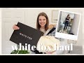 White Fox Clothing Haul! Athletic Wear, Dresses, Loungewear, Denim, Accessories + More! 2021