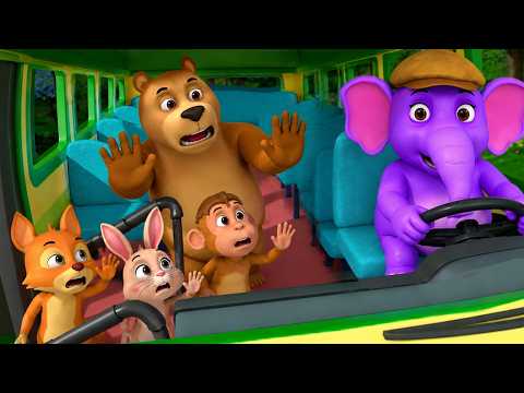 Hathi Ki Bus Chali | हाथी की बस चली + Popular Nursery Rhymes For Children | Lullaby Kids