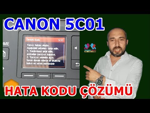 Canon 5C01 Hata Kodu Çözümü | Bölüm. 516. 4K ????