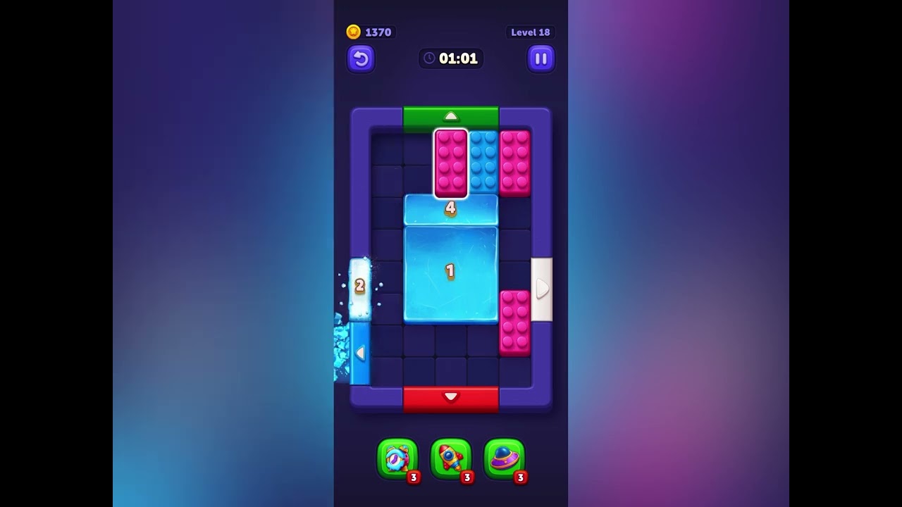 Block Out - Color Sort Puzzle Level 18 Walkthrough - YouTube