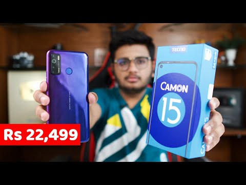 Tecno Camon 15 Unboxing | Sab Sa Sasta 48MegaPixels?