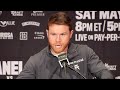 Canelo Alvarez EXPLODES on Oscar De La Hoya after NEAR BRAWL AT PRESS CONFERENCE!