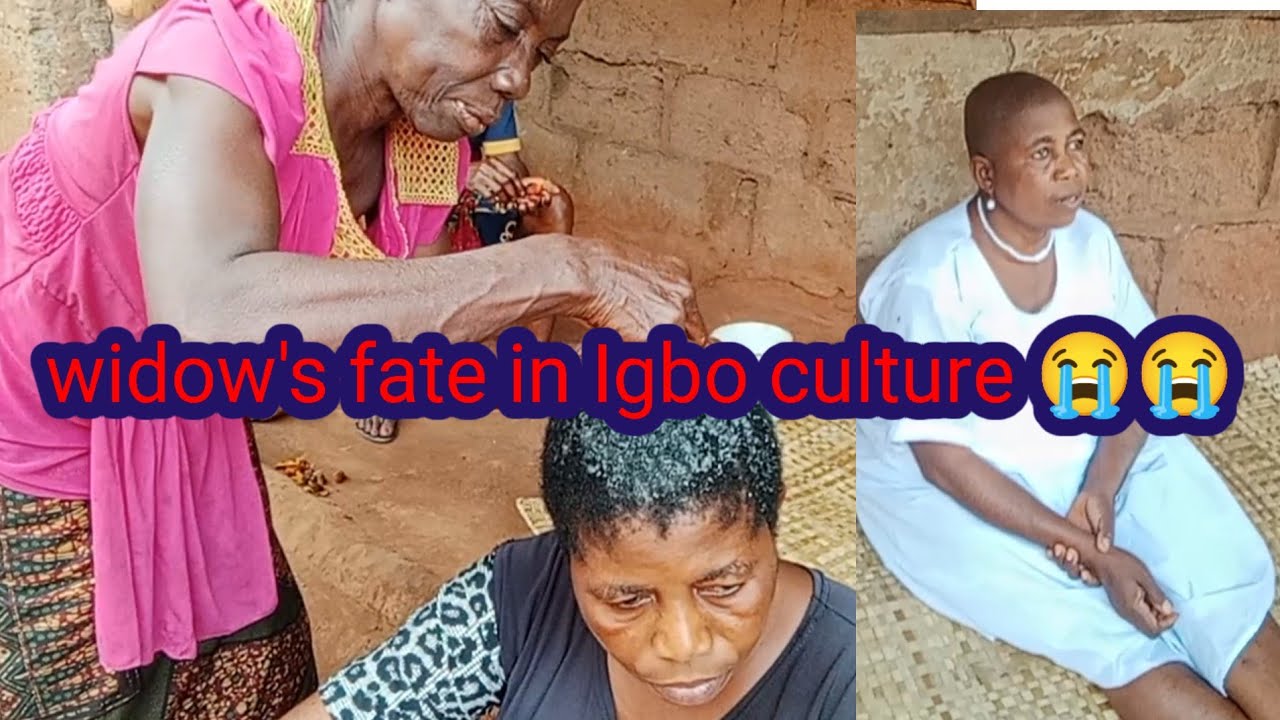 AFTER HER HUSBAND'S DEATH, WE SHAVED HER HAIR.