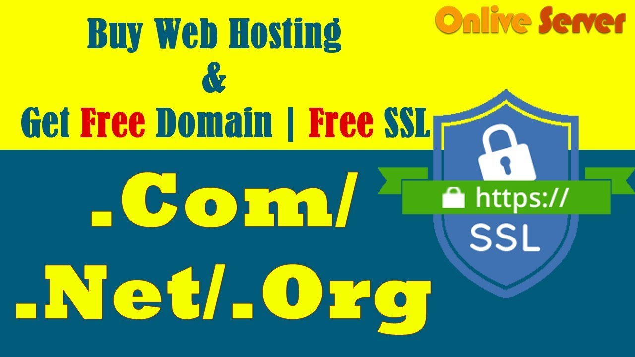 Buy Web Hosting And Get Free Domain Free Ssl Onlive Server Images, Photos, Reviews