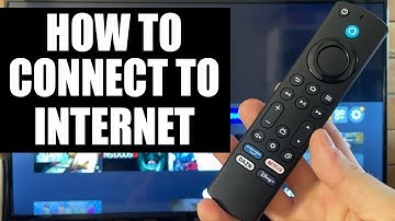 FireStick 4K Max: How to Connect to Internet Wifi (Wireless or Wired)