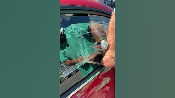 How to Lower a Stuck Window with a Simple Trick #CarHack #DIY #QuickFix