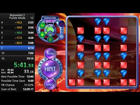 Bejeweled 2 Puzzle Mode In 13 00