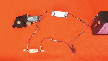 Window Motor Demo - Reversing Polarity