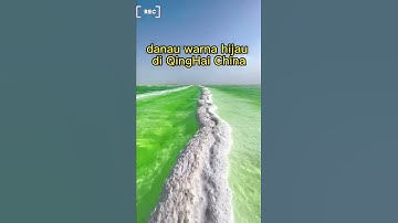 Thumbnail of danau warna hijau zamrud di QingHai Tiongkok, tau ga kenapa warnanya begini? #qinghai #tiongkok