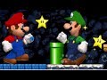 New Super Mario Bros DS - Mario Vs. Luigi Mode #5 (All Courses)