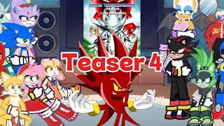 Sonic characters react to Nazo unleashed teaser 4.