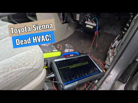 2011 Toyota Sienna - HVAC Dead! (Topdon Phoenix Max)