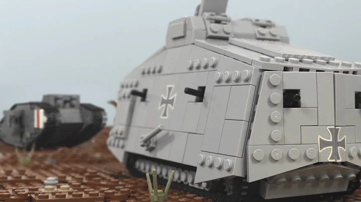 Lego WW1 - 2nd Battle of Villers Bretonneux stop m...