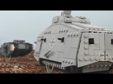 Lego WW1 - 2nd Battle of Villers Bretonneux stop motion