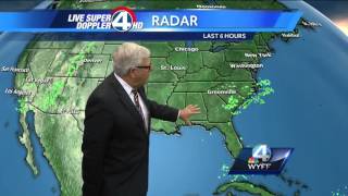 Cloudy, light rain, drizzle today.
