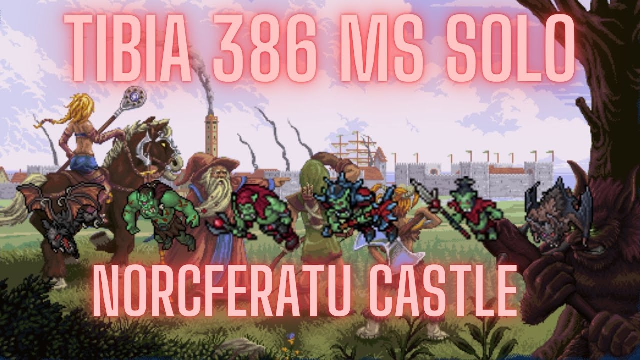 Norcferatu Basment 386 MS Solo - 4.3kk raw/h - 300-500k profit/h #tibia