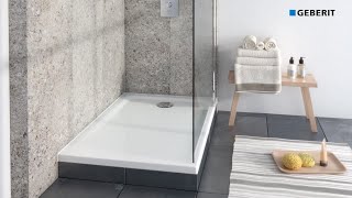 Geberit Shower Tray  Installation