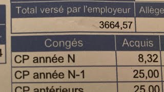 Fiche de paie d’un chauffeur routier #ROUTIER #CHAUFFEUR