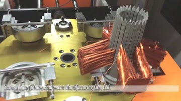 SMT Vertical Coil Winding Machine for Induction Motor Production - Winding Part 01