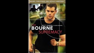 Opening And Closing To The Bourne Supremacy 2004 Dvd