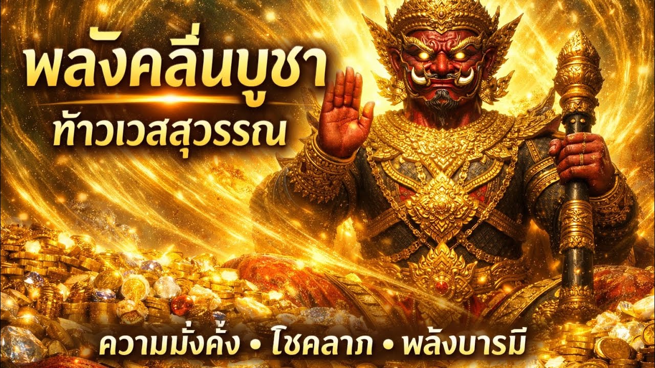 เสียงพลังคลื่นศักดิ์สิทธิ์ | บูชาท้าวเวสสุวรรณ เพื่อความสงบและความเป็นมงคล