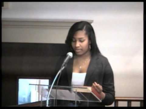 K. Dotson - Black History speech - Jordan Grove MBC