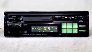 Vintage Alpine 7516 AM FM cassette car stereo