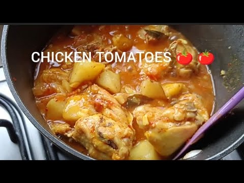 Chicken tomatoe Recipe. #cooking #recipe