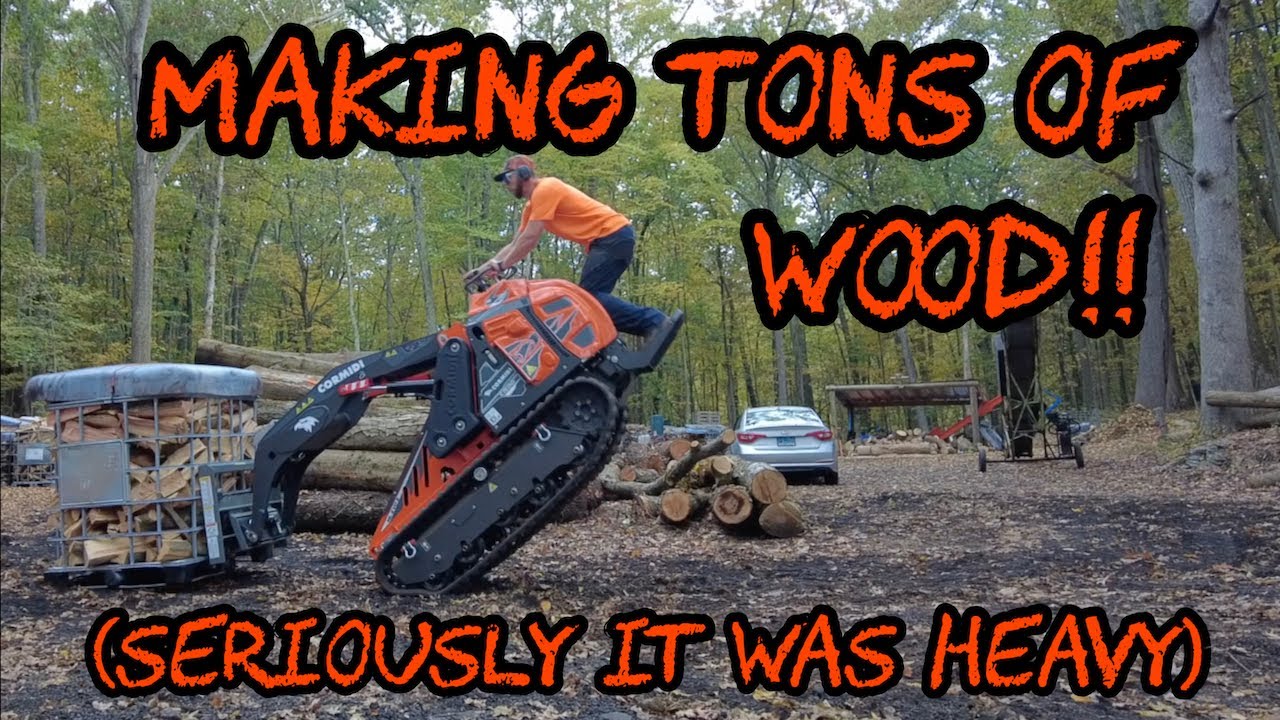 #419 Brute Force 14-24 Processor Making TONS of Firewood - YouTube