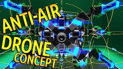 Robocraft Heavy Propeller Anti Air Drone: BlackFalcon by xXUndermanXx