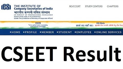 CSEET January 2022 Exams Results Announcement