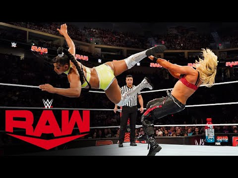Bianca Belair & Jade Cargill vs. Shayna Baszler & Zoey Stark – Title Match: Raw, June 3, 2024