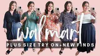 Plus Size Walmart Try On | What’s New at Walmart | Styling New Finds with Old Faves