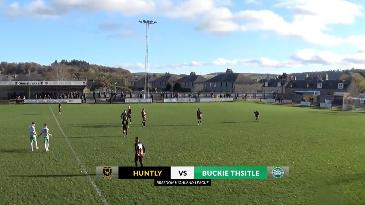 Huntly vs Buckie Thistle | Highlights | Breedon Highland League | 26 October 2019