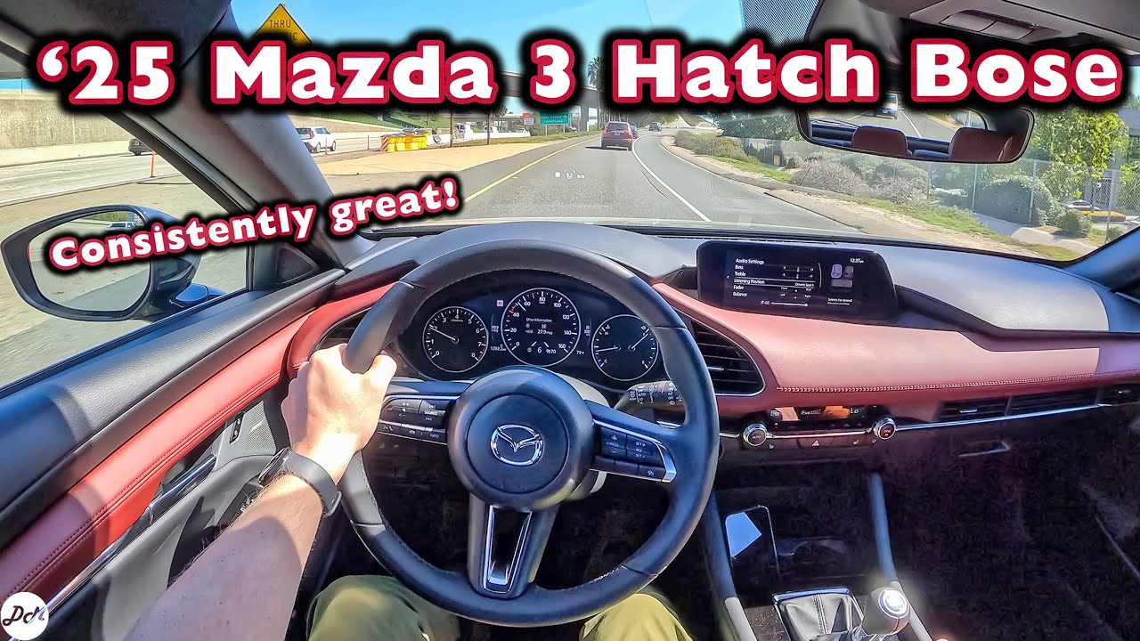 2025 Mazda 3 Hatch – Bose 12-speaker Sound System Review