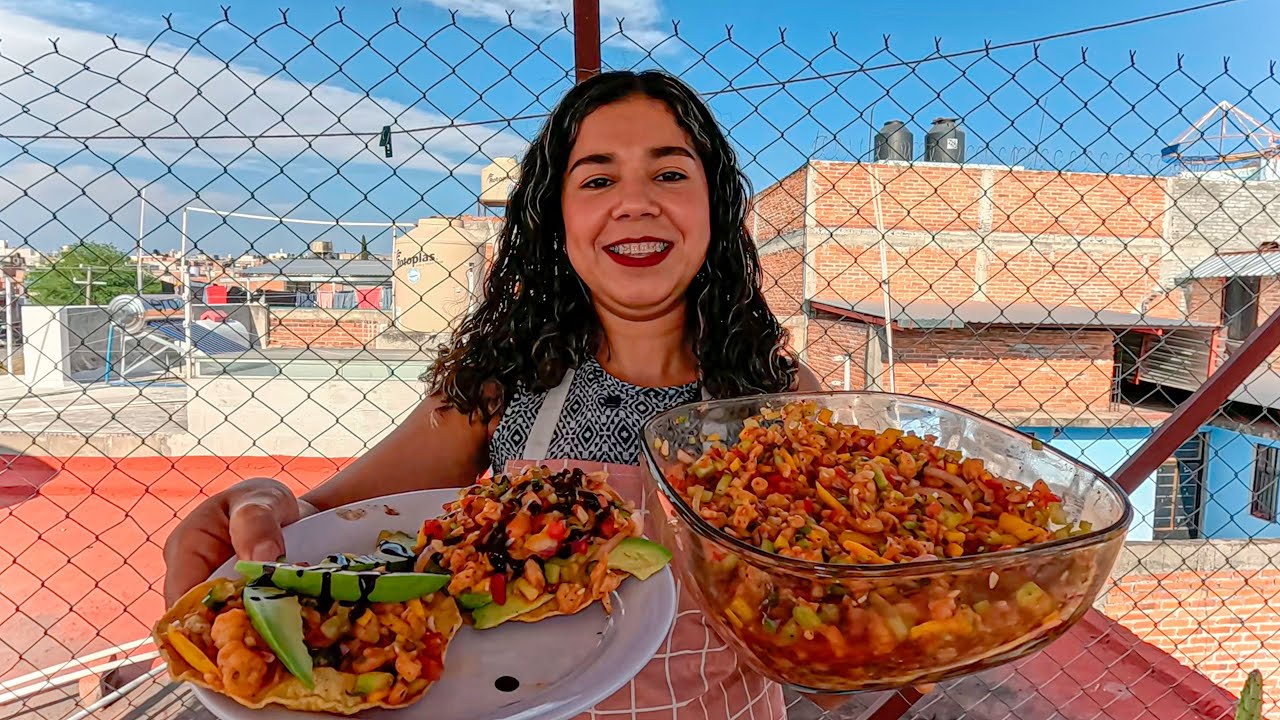 Ceviche de Camarón en chiles Rojos para Cuaresma | Susy Cocina