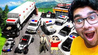 GTA V : Franklin Collecting RARE SHERIFF VEHICLES || Professor Of Pc Gaming