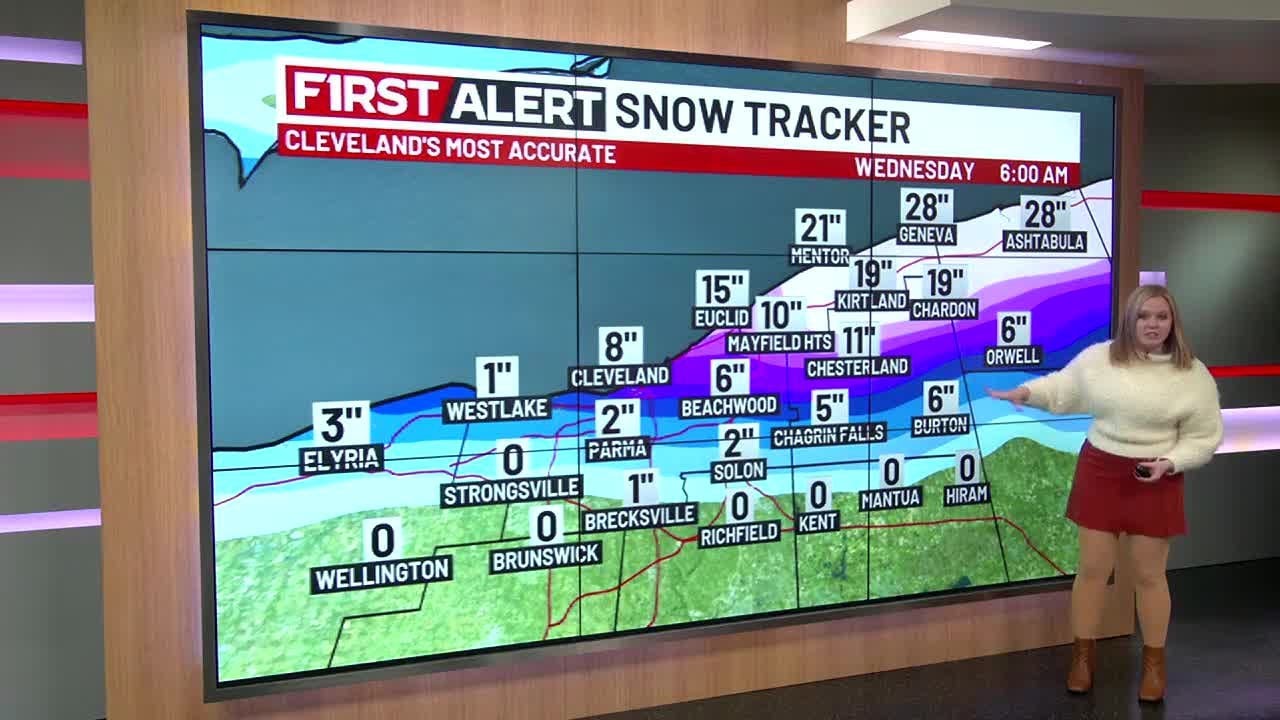 19 First Alert Days: Lake effect snow will lead to difficult travel ...