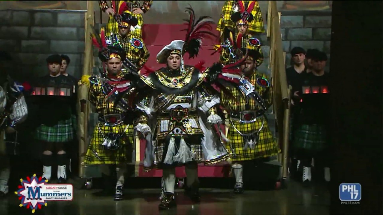 Mummers 2019 Fancy Brigade 01 Satin Slipper 2160p