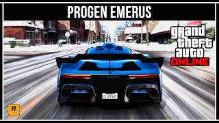 GTA 5 Online: Progen Emerus - ТОП СУПЕРКАР