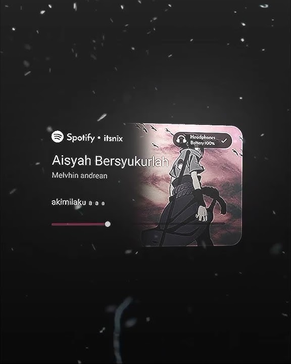 lirik lagu DJ Aisyah Bersyukurlah slow#liriklagu