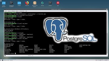 Découverte de PostGreSQL