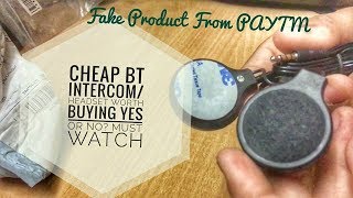 Cheapest BT/WIRED headphone/Intercom For Helmet Motorcycle Headset IS IT WORTH BUYING...???