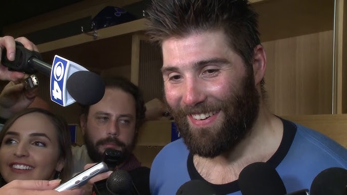 11.20.19, Pat Maroon:, On his pregame ceremony: “It was a good, warm  welcome back for me and my family. It was a memory I'll never forget.”  Bolts-Blues, Pat Maroon