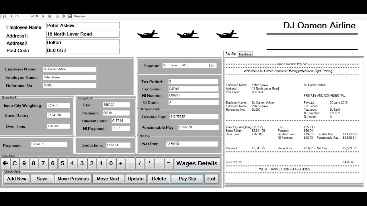 foreign thesis payroll system